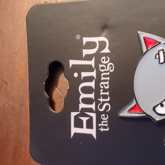 Cute NEW Emily The Strange Lapel Pin - Picture 3 of 4
